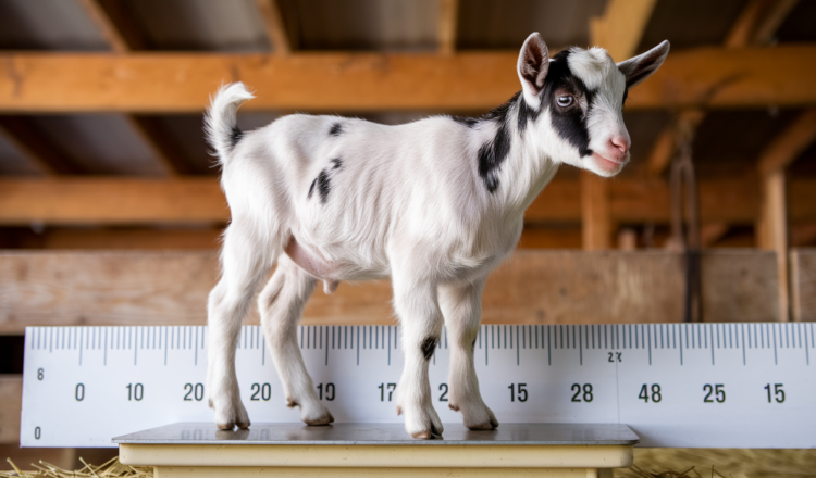 baby goat scale