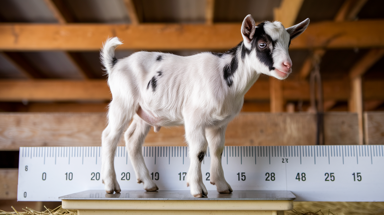 baby goat scale