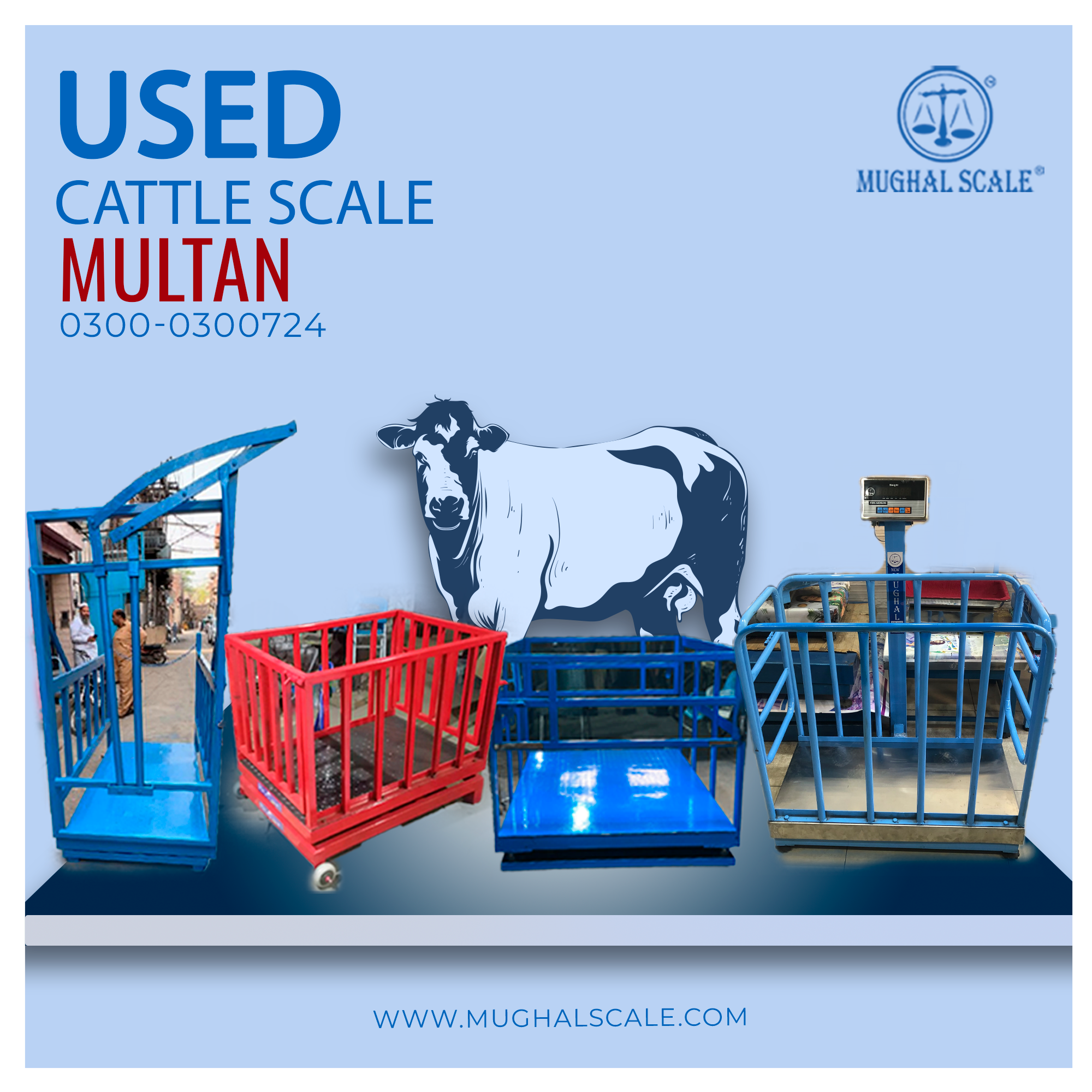 Used cattle scales in Multan