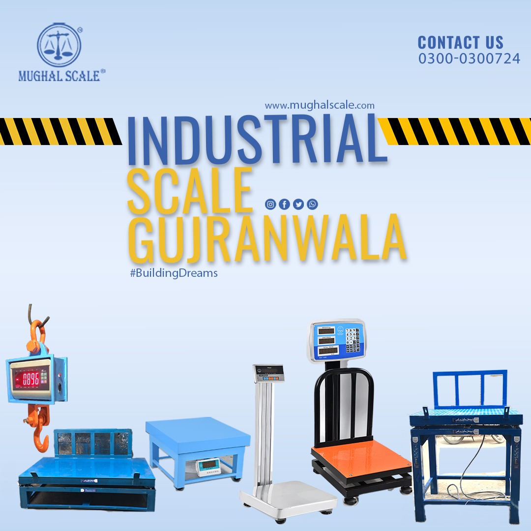 Industrial scale in Gujranwala
